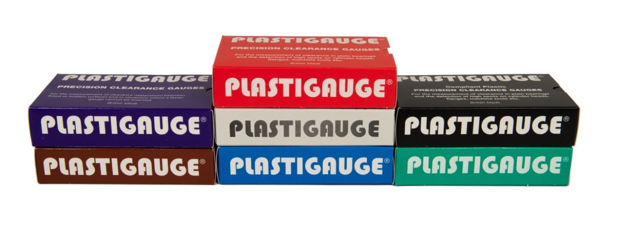 Plastigauge Kit for Bearing Clearance, Blue, Green and Red